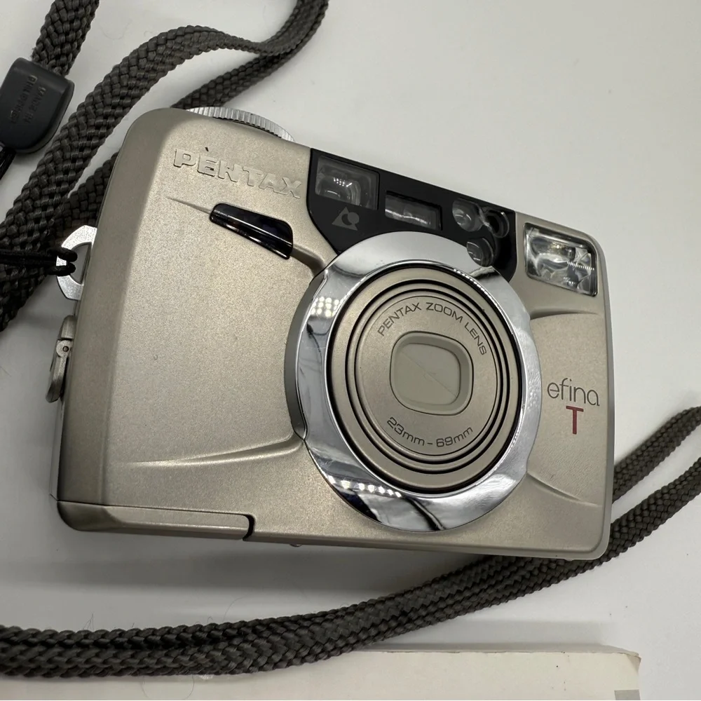 Pentax Efina T Compact 35mm Point & Shoot Film Camera